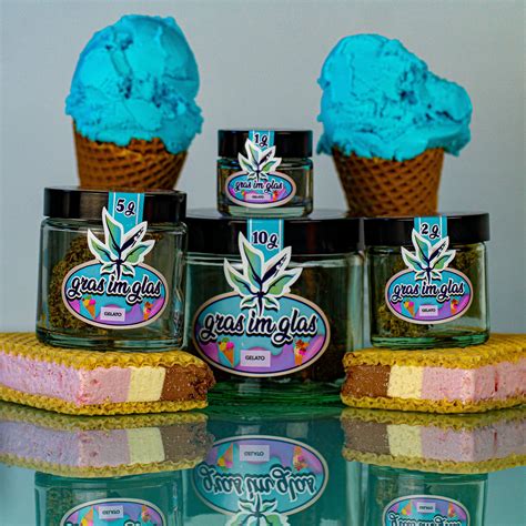 Gelato Dream Blüten im Glas