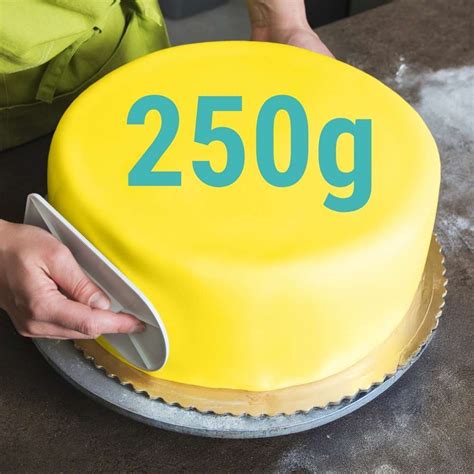 Gelber Fondant, Werkzeugübersicht und Arbeitsfläche