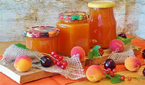 Gelee, Konfitüre und Marmelade im Querschnitt