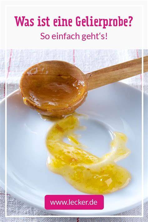 Gelierprobe: So wird die Marmelade perfekt