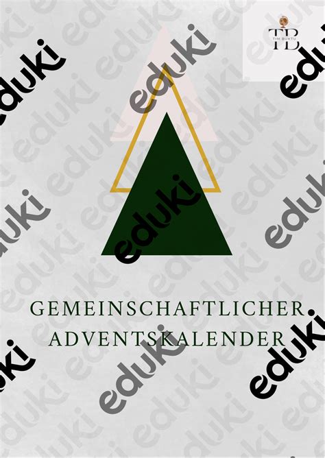 Gemeinschaftlicher Adventskalender mit Winterwichteln