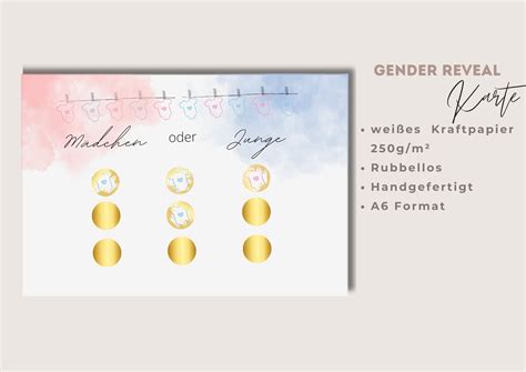 Gender Reveal Alternativen ohne Rosa und Blau
