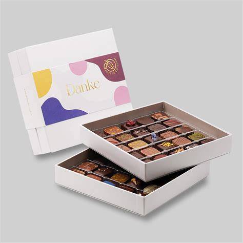 Genuss-Box mit Pralinen und Kühlpads