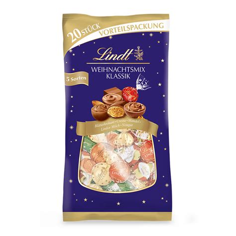 Genussmomente mit Lindt Weihnachtsmix Klassik im Advent