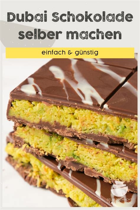 Genussreise: Dubai Schokolade selbstgemacht oder als Delikatesse genießen