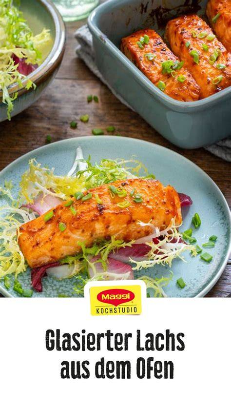 Gericht mit Eukalyptushonig: Glasierter Lachs