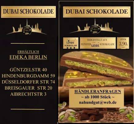 Gerichtsurteil zur Herkunftsangabe von Dubai-Schokolade