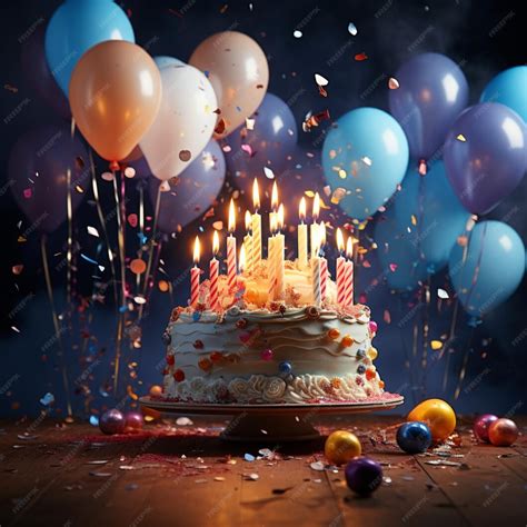 Geschenk-Set: Backmischung mit Kerzen, Luftballons und Anleitungstasche
