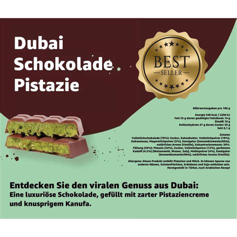 Geschenkbox Dubai Schokolade mit goldener Ornamentik