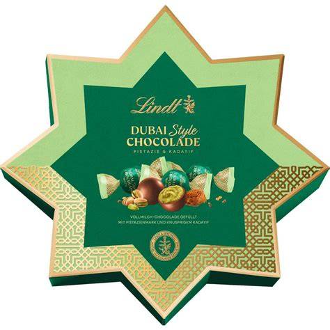 Geschenkbox mit Lindt Dubai Style Pralinen
