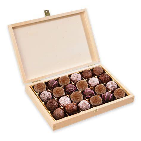 Geschenkbox mit Trüffelpralinen