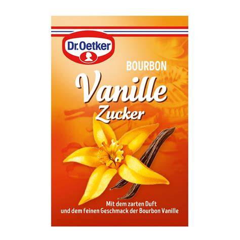 Geschenkglas Vanillezucker mit Etikett