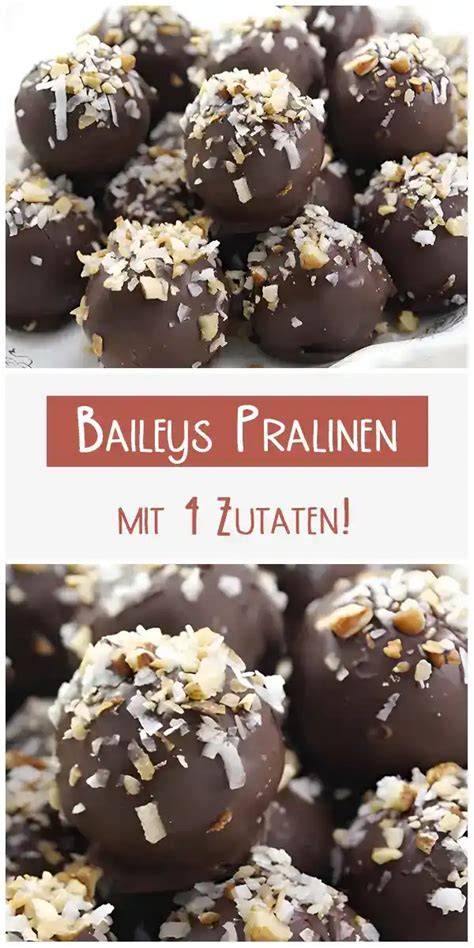 Geschenkidee: Baileys-Pralinen in Schachtel mit Goldstaub