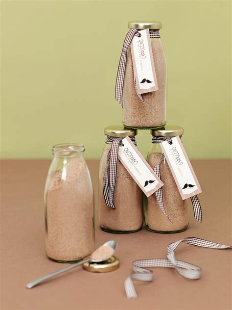 Geschenkidee: Cappuccino Pulver im Glas