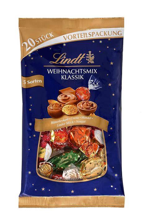Geschenkidee: Lindt Weihnachtsschokolade im Beutel