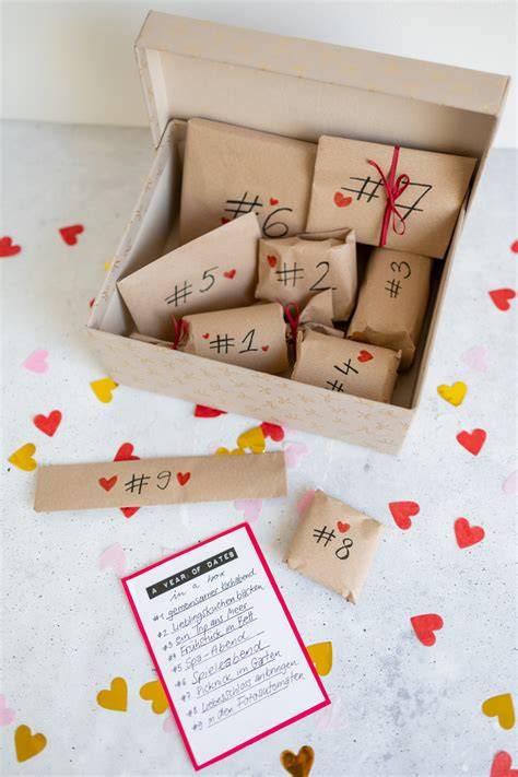 Geschenkidee: Selbstgemachte Dattel-Kokos-Pralinen in Geschenkbox