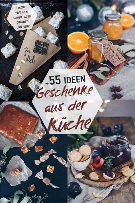 Geschenkideen aus der Küche: Marmelade, Likör, Backmischung und Pralinen