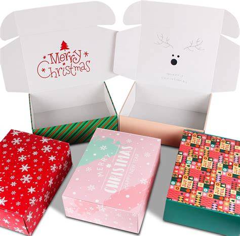 Geschenkkarton mit Designmotiv 