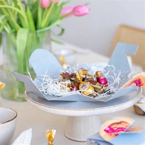 Geschenkpackungen mit Nougat-Bomben
