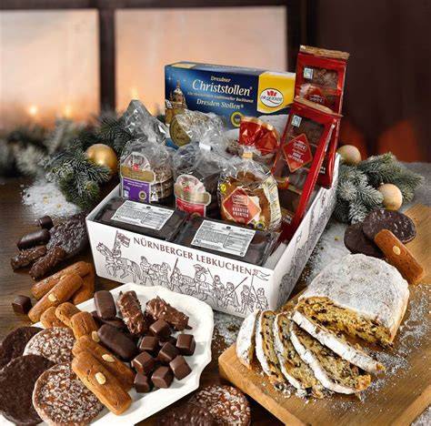 Geschenkpaket Charly-Teddy und Lebkuchen
