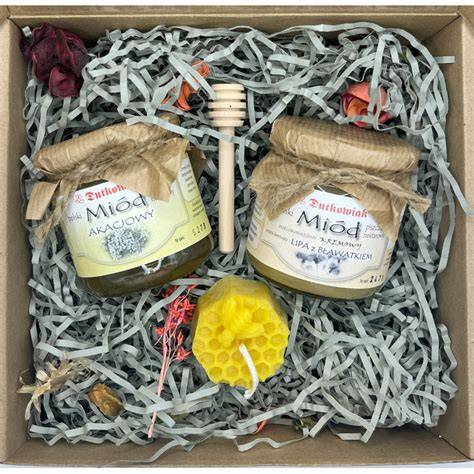 Geschenksets mit Honig und Bienenprodukten