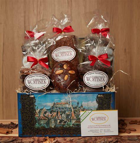 Geschenksets und Truhen mit Nürnberger Lebkuchen