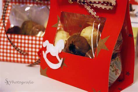 Geschenkverpackungen und Präsentationsideen für Pralinen