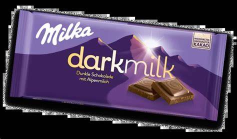 Geschmacksrichtungen von Milka Dark Milk
