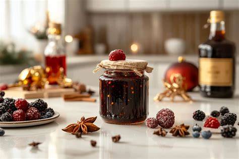 Geschmacksvarianten: Marmelade mit Gewürzen und Alkohol