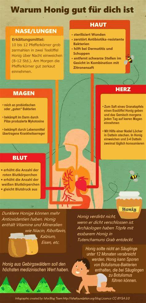 Gesundheitliche Wirkung von Honig