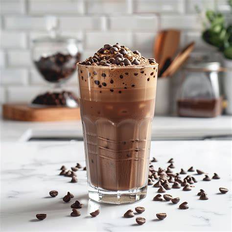 Getränke-Collage: French Hot Chocolate, Dark Chocolate Cold Brew, Milkshake