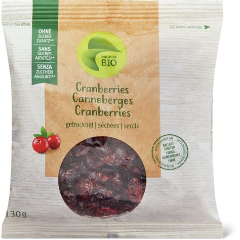 Getrocknete Cranberries: Ungezuckert und gesunde Alternative