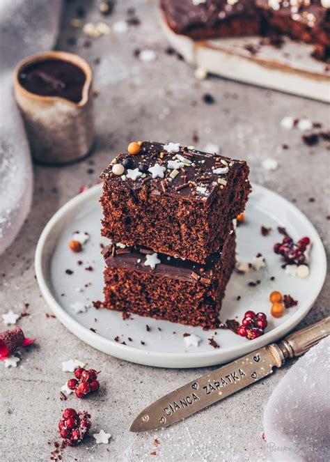 Gewürzkuchen mit Cranberry und Schokoladenglasur