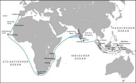 Gewürzroute von Asien nach Europa im Mittelalter