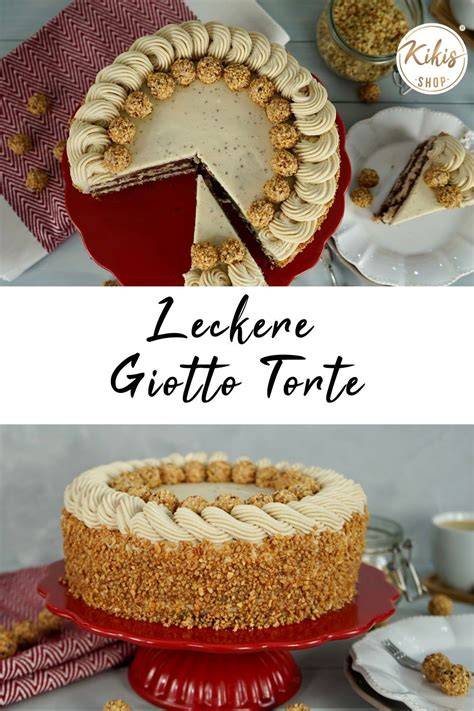Giotto-Torte mit Mascarpone-Creme und Giotto-Deko
