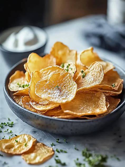 Gitter-Pommes und Chips aus dem Börner Waffelschneider