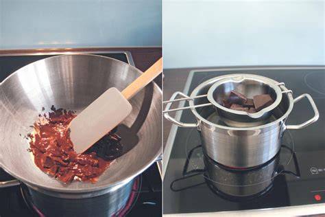 Glänzende Kuvertüre auf Kuchen - Endergebnis