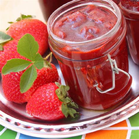Gläser mit Marmelade im Dampfgarer, Zutaten und Sterilisation