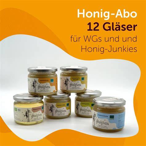 Gläser mit regionalem Honig aus Bürstadt