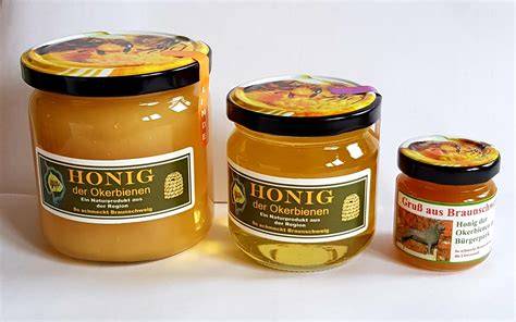 Gläser mit verschiedenen Honigsorten in 250g und 500g Mehrweggläsern