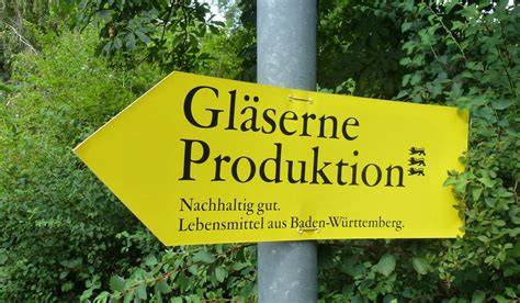 Gläserne Produktion und Verkostungsstationen