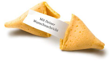 Glückskekse mit Sprüchen
