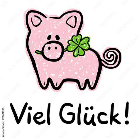 Glücksschwein und Kleeblatt: Variationen