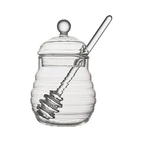 Glas HERCULES Honig mit Löffel