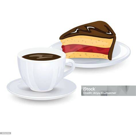 Glas Marmelade neben Tasse Kaffee und Schokoladenkuchen