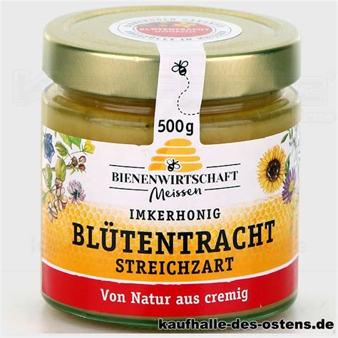 Glas Meißner Blütentracht Honig