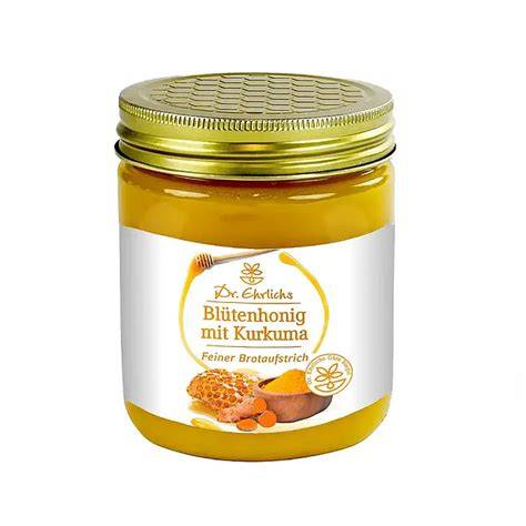 Glas mit Goldener-Honig-Paste