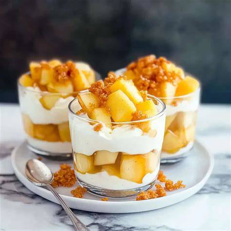 Glas mit geschichteten Zwiebelwürfeln und Zucker