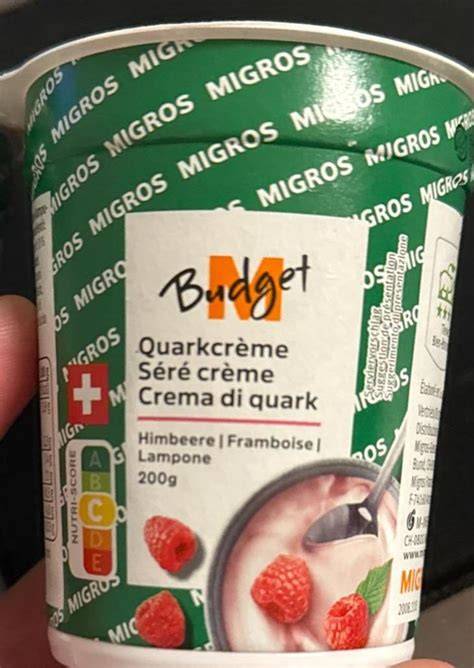 Glatt gerührte Quarkcreme