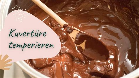Glatte, glänzende Pralinen nach richtigem Temperieren